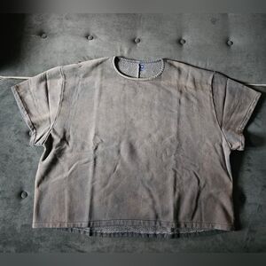 Yeezy Gap Yoke Tee Fleece Cement Size XL (Unreleased)